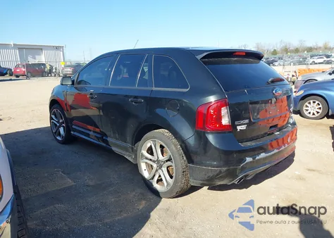 2012 Ford Edge Sport z USA, uszkodzony, nr VIN 2FMDK4AK8CBA48590